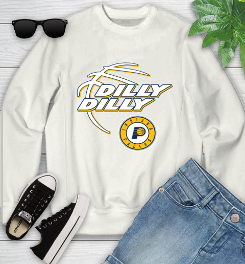 NBA Indiana Pacers Dilly Dilly Basketball Sports Youth Sweatshirt