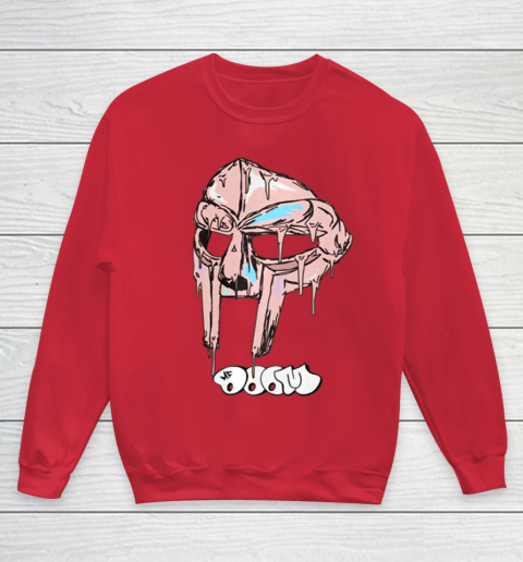 Tribute To M F Doom Villain Mask Gift Youth Sweatshirt 4
