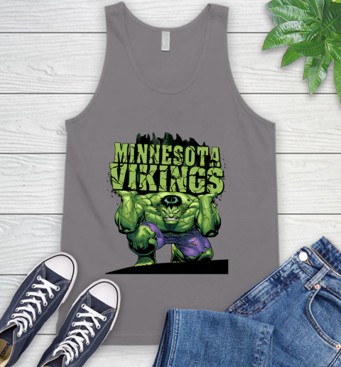Minnesota Vikings NFL Football Incredible Hulk Marvel Avengers Sports Tank Top 7