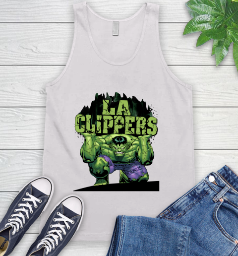 LA Clippers NBA Basketball Incredible Hulk Marvel Avengers Sports Tank Top