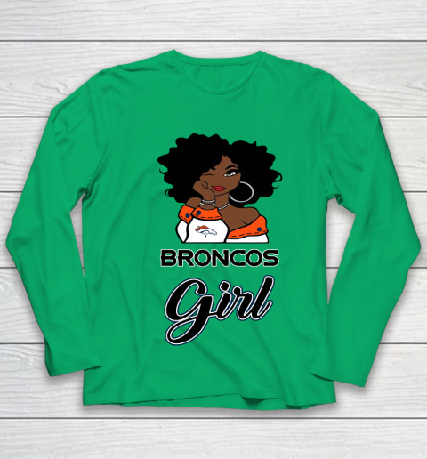 Denver Broncos Girl NFL Youth Long Sleeve 6