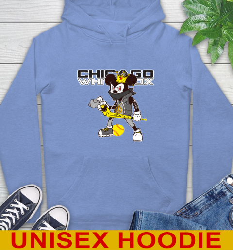 Chicago White Sox MLB Baseball Mickey Peace Sign Sports Hoodie 11