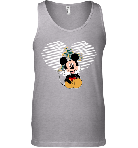 MLB Oakland Athletics The Heart Mickey Mouse Disney Baseball T Shirt LorXFIuJtCY unisex tank 17 95 151514 front sport grey
