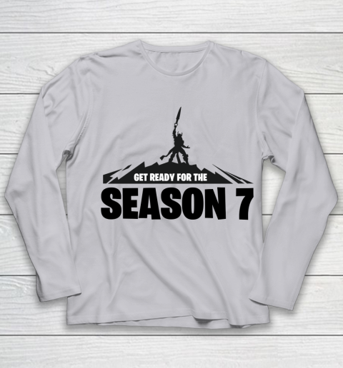 Fortnite Tshirt Get Ready For The Season 7 Youth Long Sleeve 3