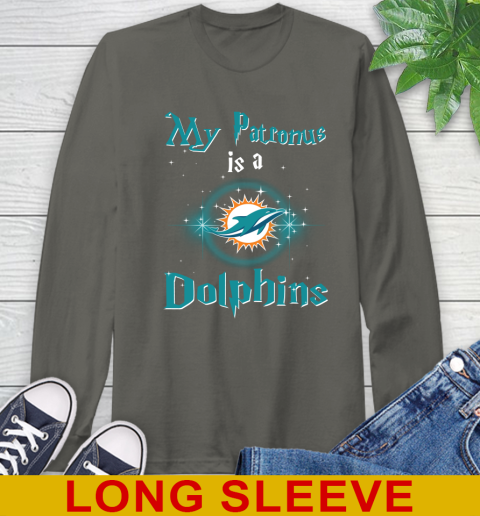 Dolphins long deals sleeve t shirt