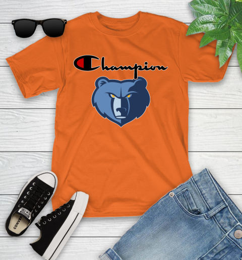 NBA Basketball Memphis Grizzlies Champion Shirt Youth T-Shirt 4