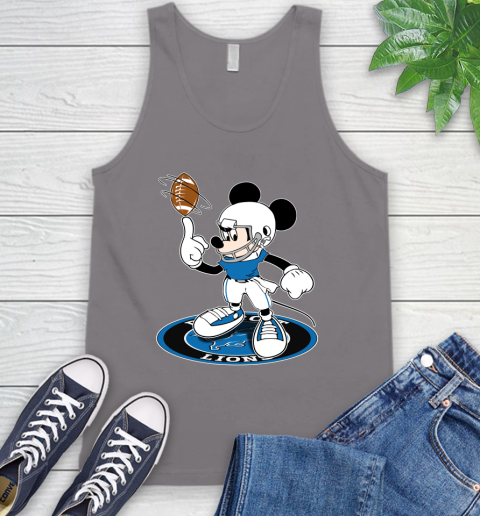 NFL Football Detroit Lions Cheerful Mickey Disney Shirt Tank Top 7