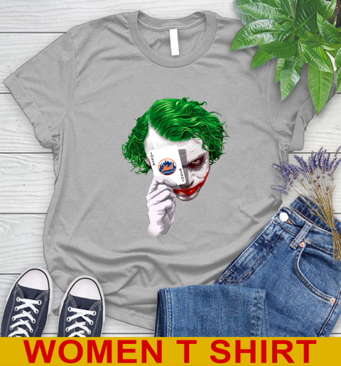 New York Mets MLB Baseball Joker Card Shirt Women's T-Shirt 5