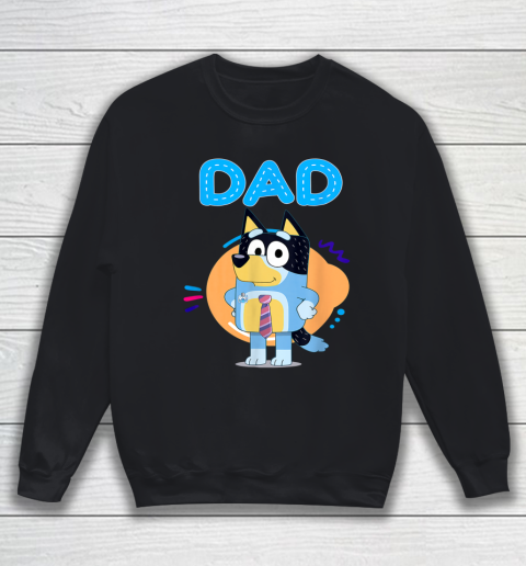 Family Blueys Love Dad Love Mom Blueys Love Mom Sweatshirt