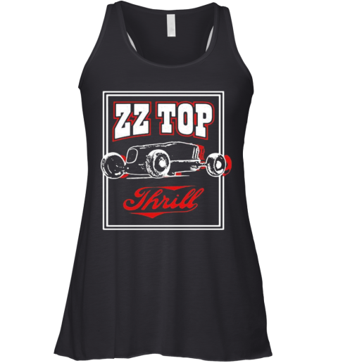 Zz Top Band Thrill Album Racerback Tank