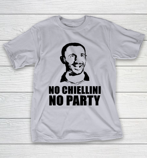 No Chiellini, No Party Italia Champion Euro Player T-Shirt 4