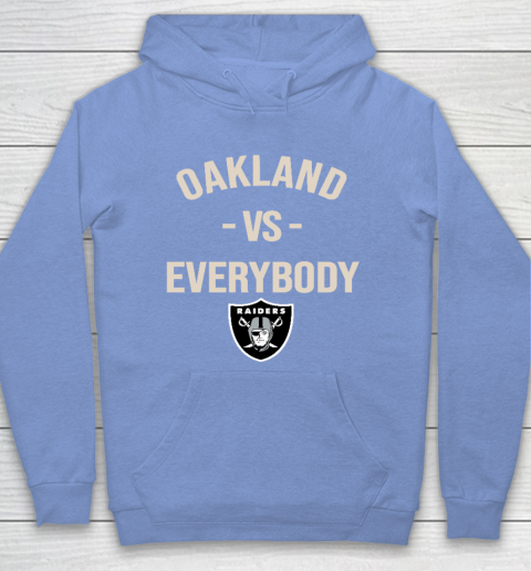 Oakland Raiders Vs Everybody Hoodie 8
