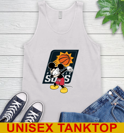 Phoenix Suns NBA Basketball Dabbing Mickey Disney Sports Tank Top