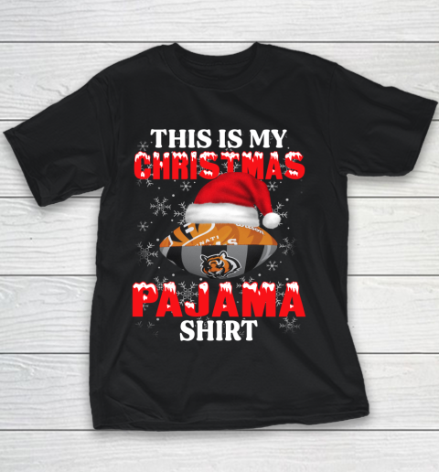 Cincinnati Bengals This Is My Christmas Pajama Shirt NFL Youth T-Shirt