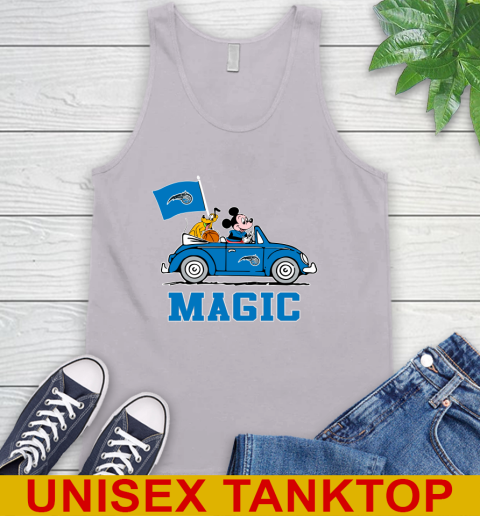 NBA Basketball Orlando Magic Pluto Mickey Driving Disney Shirt Tank Top 4