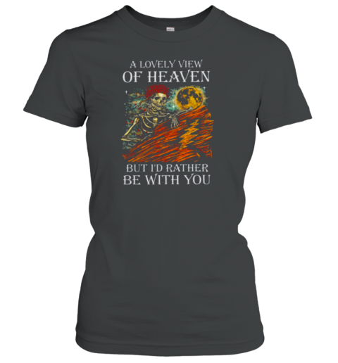 Grateful Dead a lovely view of heaven Women's T-Shirt