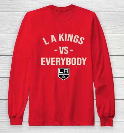 Los Angeles Kings Vs Everybody Long Sleeve T-Shirt 7