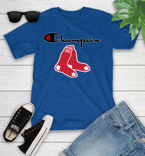 MLB Baseball Boston Red Sox Champion Shirt Youth T-Shirt 6