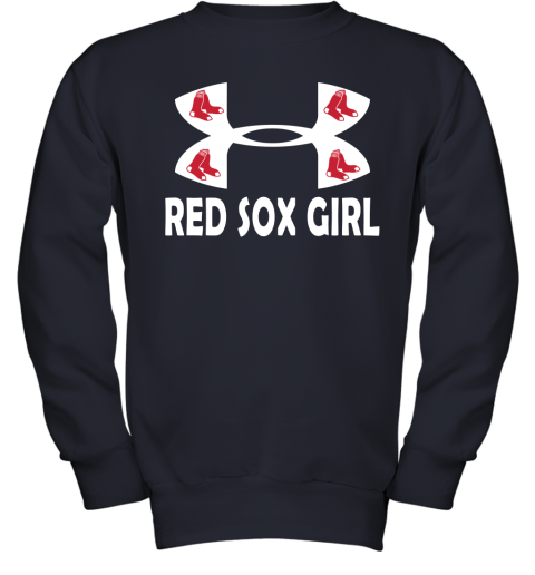 MLB Boston Red Sox Under Armour Baseball Sports Youth T-Shirt