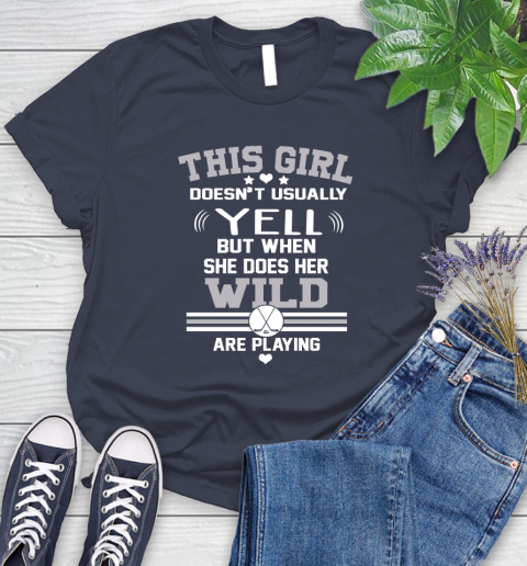 Minnesota Wild NHL Hockey I Yell When My Team Is Playing Women's T-Shirt 14