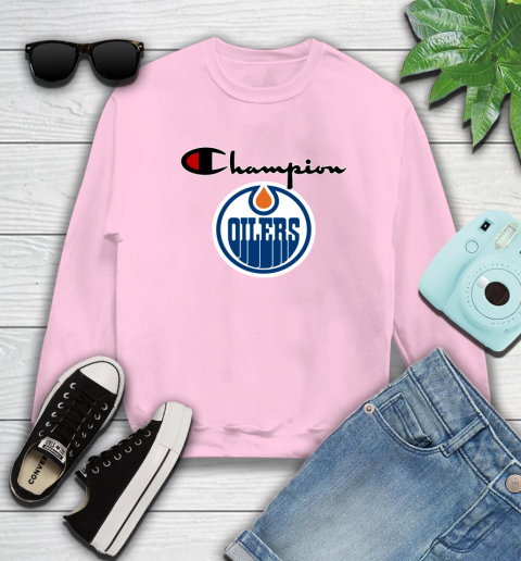 NHL Hockey Edmonton Oilers Champion Shirt Sweatshirt 6