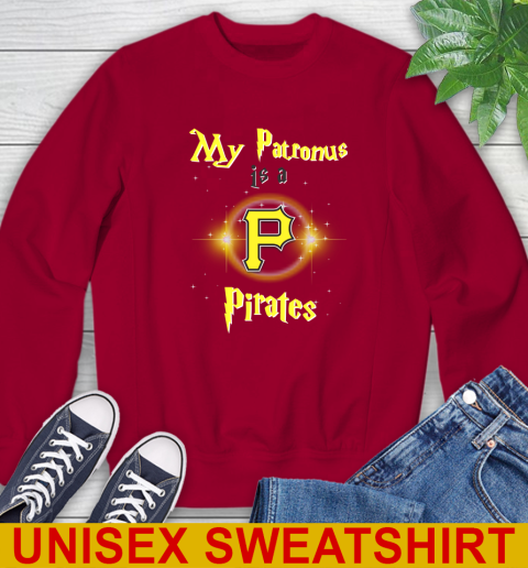 MLB Baseball Harry Potter My Patronus Is A Pittsburgh Pirates Sweatshirt 9