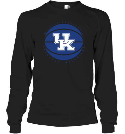 UK Team Shop Kentucky Wildcats Lexington Basketball Long Sleeve T-Shirt