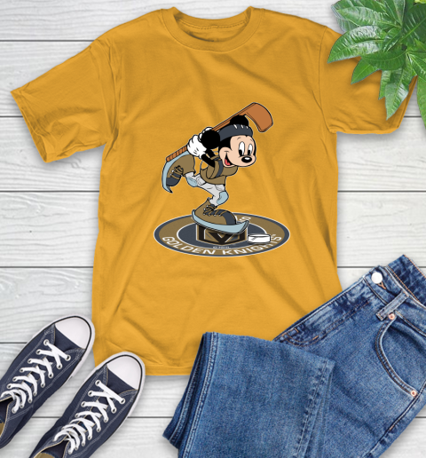 NHL Hockey Vegas Golden Knights Cheerful Mickey Disney Shirt T-Shirt 3