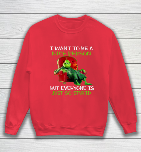 Tee Christmas Grinch Xmas Funny Quotes Sweatshirt Tee For Sports