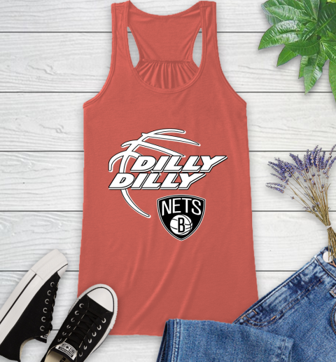 NBA Brooklyn Nets Dilly Dilly Basketball Sports Racerback Tank 4