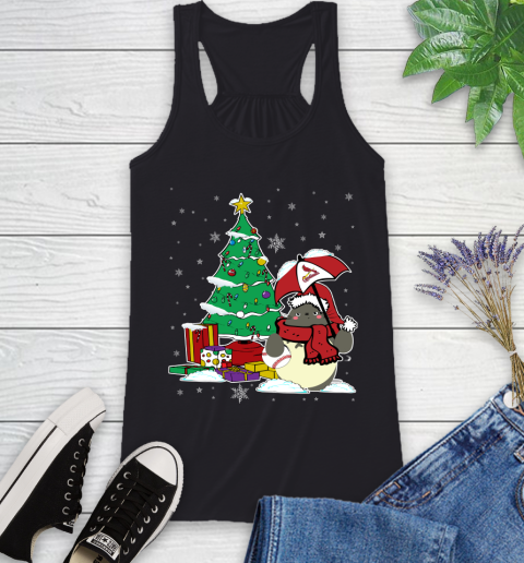 St.Louis Cardinals MLB Baseball Cute Tonari No Totoro Christmas Sports (1) Racerback Tank