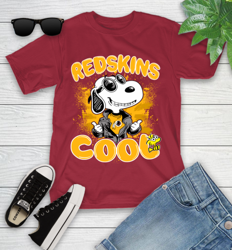 NFL Football Washington Redskins Cool Snoopy Shirt Youth T-Shirt 12