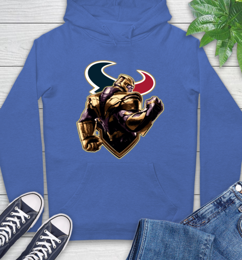 NFL Thanos Avengers Endgame Football Sports Houston Texans Hoodie 9