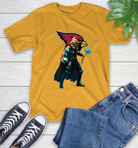 NFL Thor Avengers Endgame Football Arizona Cardinals T-Shirt 3