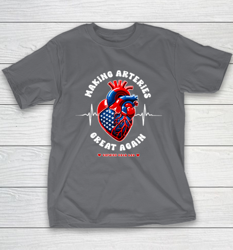 Making Arteries Great Again, Cardiac Cath Lab Youth T-Shirt 5