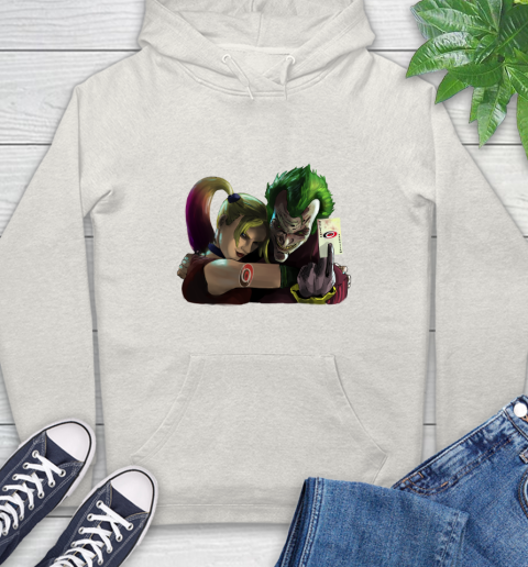 Carolina Hurricanes NHL Hockey Joker Harley Quinn Suicide Squad Hoodie 12