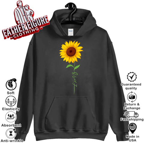 8647 Subtle Anti Trump 86 47 Floral Boho Hoodie