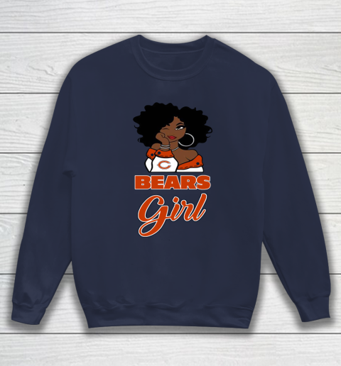 Chicago Bears Girl NFL Sweatshirt 3