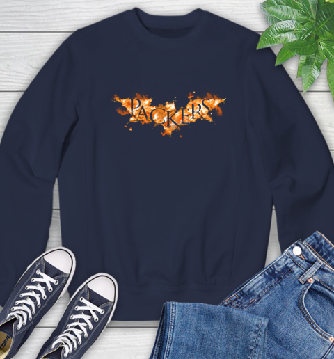 NFL Green Bay Packers Batman Logo DC Football Sports Shirt Sweatshirt 2