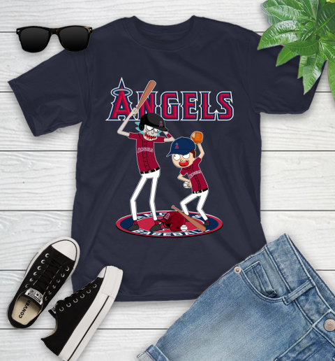 MLB Los Angeles Angels Rick And Morty Baseball 105