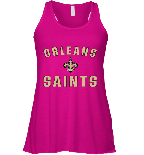 Orleans Saints NFL Pro Line By Fanatics Branded Gray Victory Racerback Tank