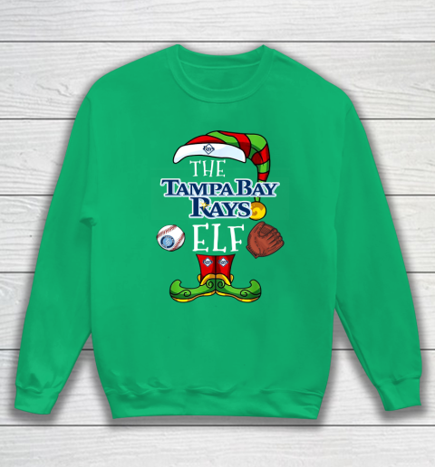 Tampa Bay Rays Christmas ELF Funny MLB Sweatshirt 5