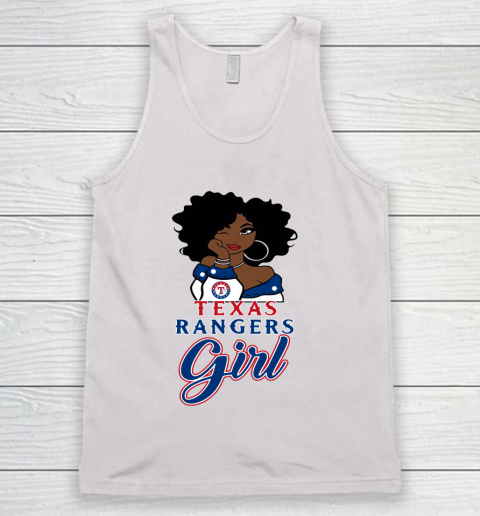 Texas Rangerss Girl MLB Tank Top 2