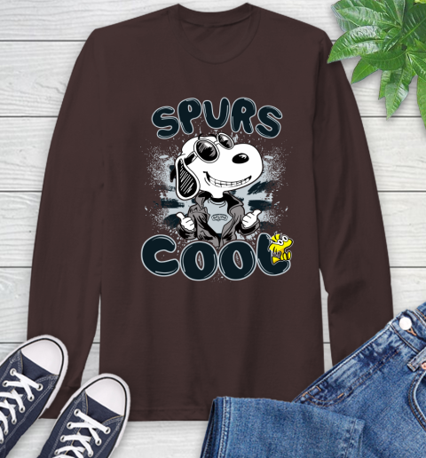 NBA Basketball San Antonio Spurs Cool Snoopy Shirt Long Sleeve T-Shirt 8