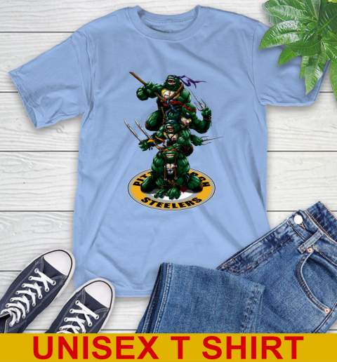 NFL Football Pittsburgh Steelers Teenage Mutant Ninja Turtles Shirt T-Shirt 11
