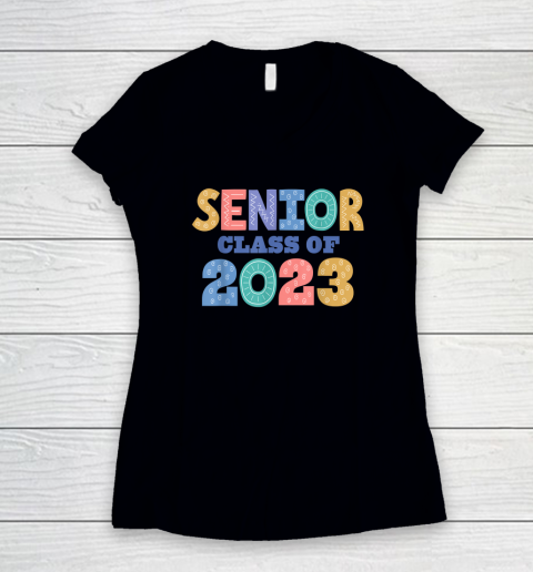 Senior Class of 2023 Graduation Women's V-Neck T-Shirt