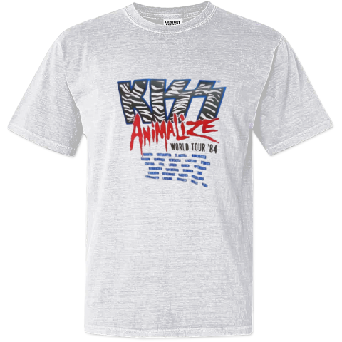 Animalize World Tour Dyed Heavyweight T-Shirt