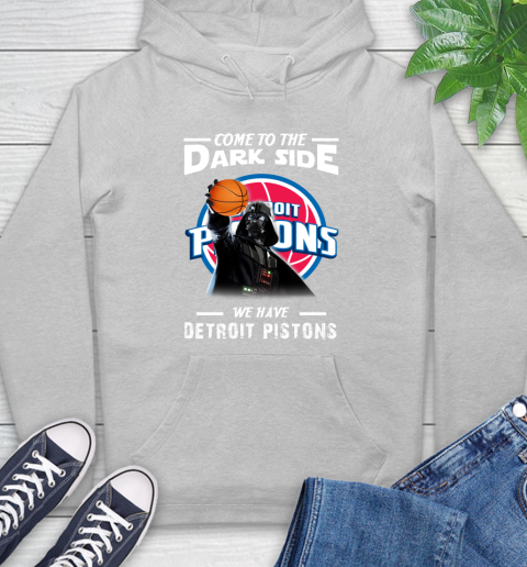 NBA Come To The Dark Side We Have Detroit Pistons Star Wars Darth Vader Basketball Hoodie 6