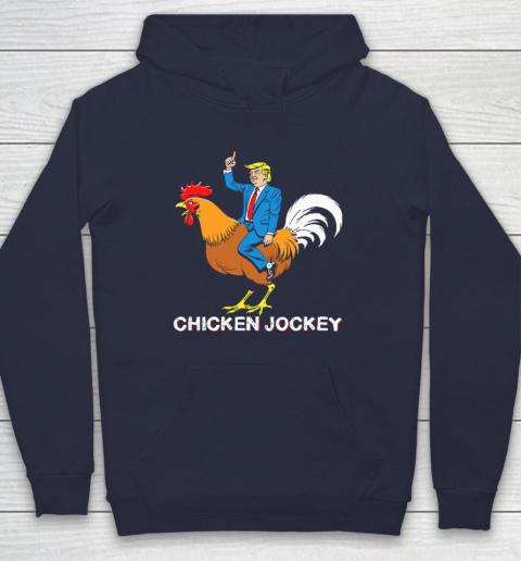 Chicken Jockey Funny Trump Hoodie 2