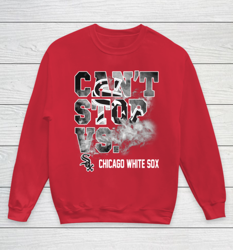 MLB Chicago White Sox Baseball Can't Stop Vs Chicago White Sox Youth Sweatshirt 7